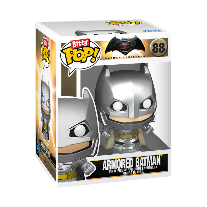 Funko DC Batman vs. Superman Batmobile Bitty Pop! Rides Vinyl Figure