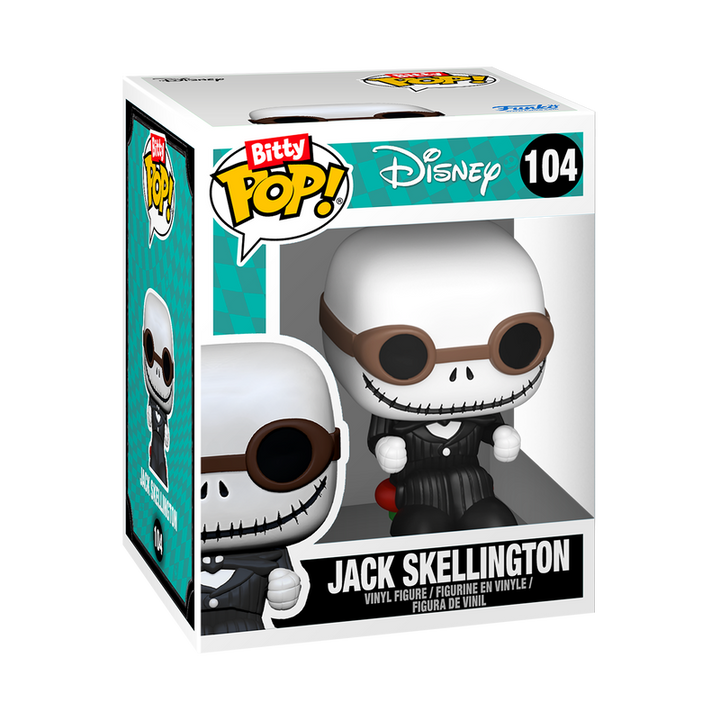 Funko Disney The Nightmare Before Christmas Jack Skellington W/Snowmobile Bitty Pop! Rides Vinyl Figure