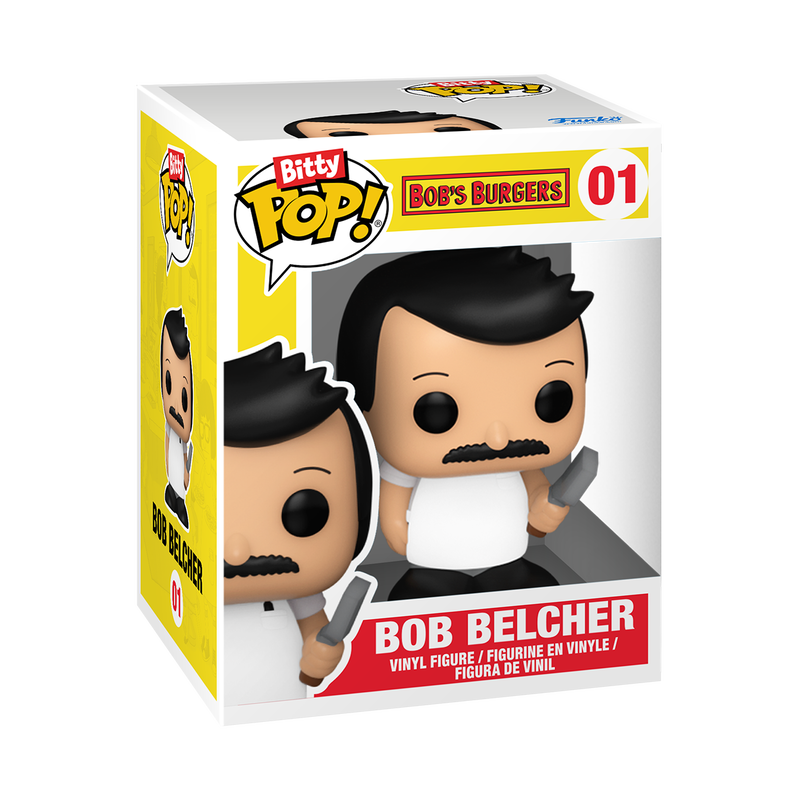 Funko Bob Belcher & Bob's Burgers Bitty Pop! Town Vinyl Figure