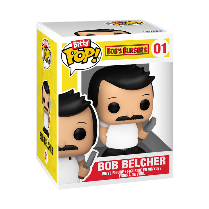 Funko Bob Belcher & Bob's Burgers Bitty Pop! Town Vinyl Figure