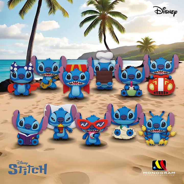 Disney Stitch Series 7 3D Foam Bag Clip