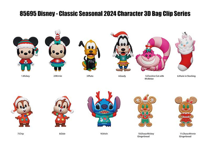 Disney Seasonal Series 59 3D Foam Bag Clip