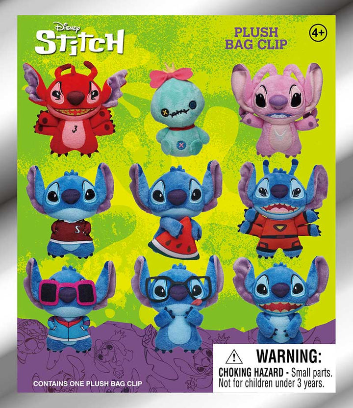 Disney Lilo & Stitch Plush Bag Clip Series 1