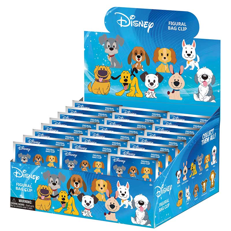 Disney Dogs Series 62 3D Foam Bag Clip