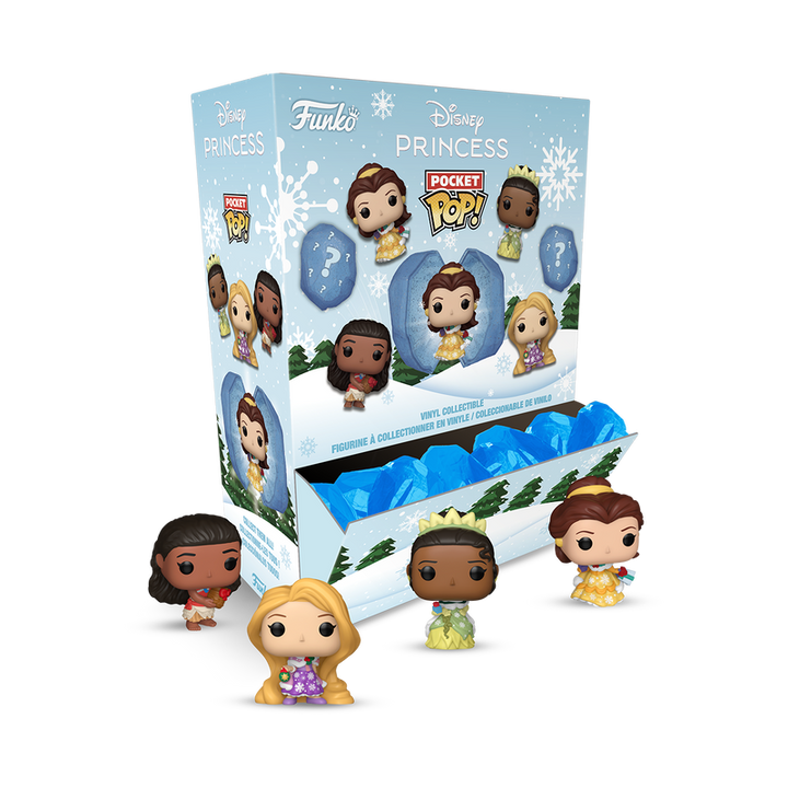 Funko Disney Princess Holiday Ice Mystery Pocket Pop! Vinyl Figure