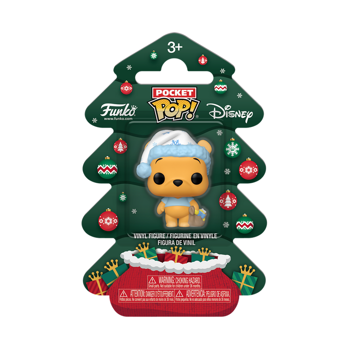 Funko Disney Winnie the Pooh (Holiday Tree) Pocket Pop! Vinyl Figure