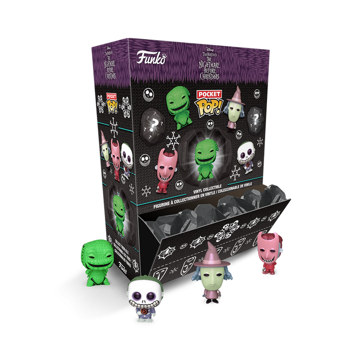Funko Christmas Coal Disney The Nightmare Before Christmas Mystery Pocket Pop! Vinyl Figure