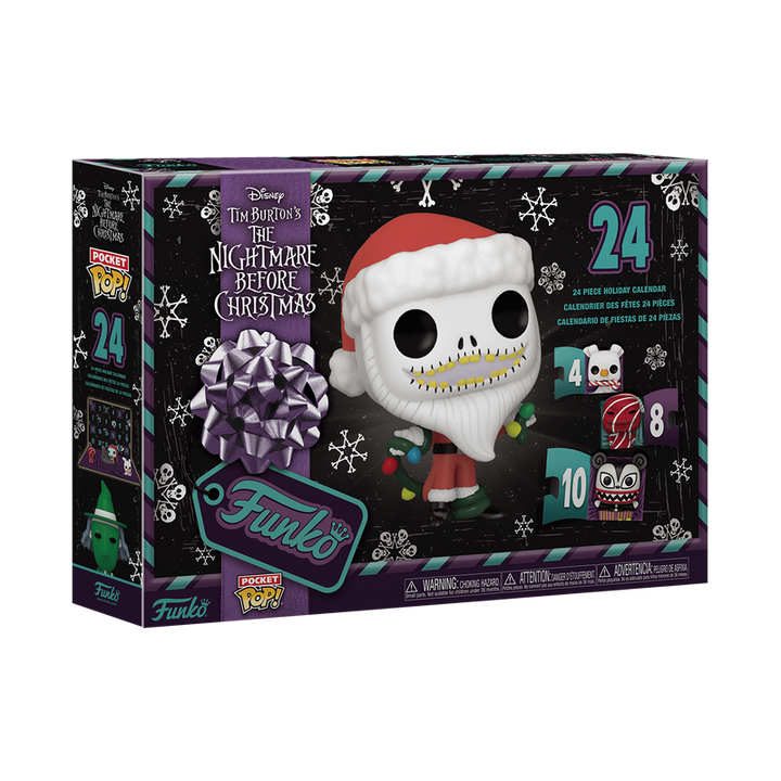 Funko Disney The Nightmare Before Christmas Holiday Advent Calendar Pocket Pop! Vinyl Figure