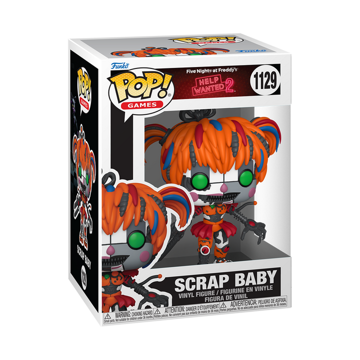 Funko Five Nights at Freddy's: Help Wanted 2 Scrap Baby Pop! Vinyl Figure