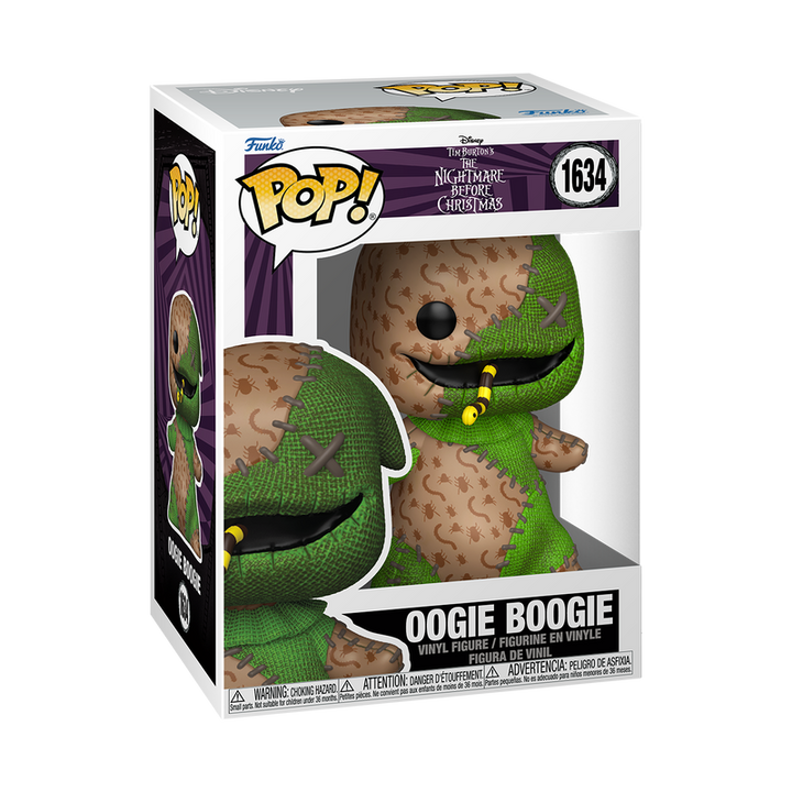 Funko Disney The Nightmare Before Christmas Oogie Boogie Patchwork Pop! Vinyl Figure