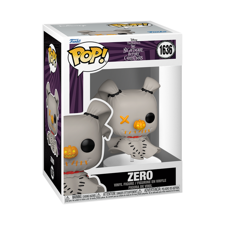 Funko Disney The Nightmare Before Christmas Zero Patchwork Pop! Vinyl Figure