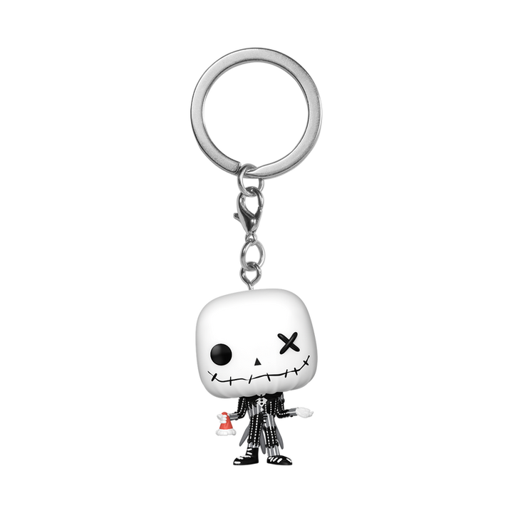 Funko Pocket Pop! Keychain Disney The Nightmare Before Christmas Jack Skellington (Patchwork)