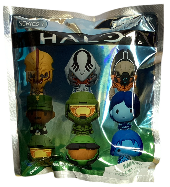 Halo Series 1 3D Foam Bag Clip