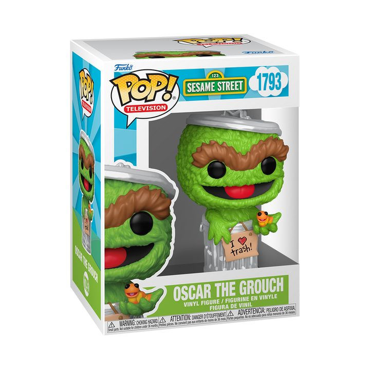 Funko Sesame Street Oscar the Grouch Pop! Vinyl Figure