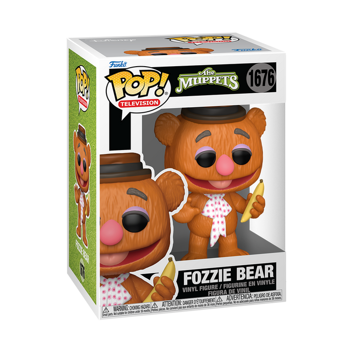 Funko Disney The Muppets Fozzie Bear with Banana Pop! Vinyl Figure