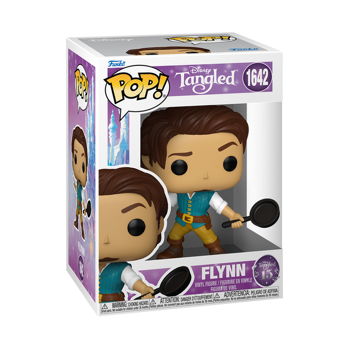 Funko Disney Tangled 15th Anniversary Flynn with Frying Pan Pop! Vinyl Figure