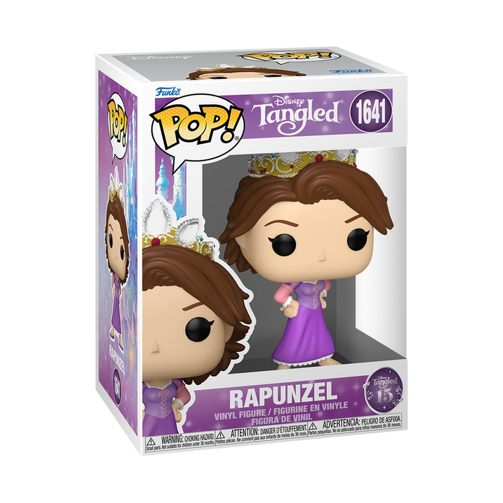 Funko Disney Tangled 15th Anniversary Rapunzel (Brunette) Pop! Vinyl Figure