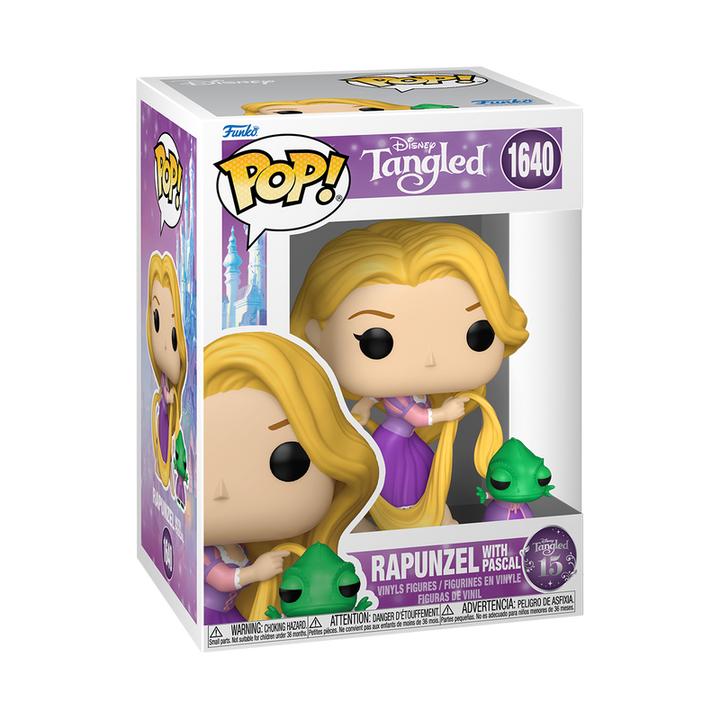 Funko Disney Tangled 15th Anniversary Rapunzel with Pascal Pop! Vinyl Figure