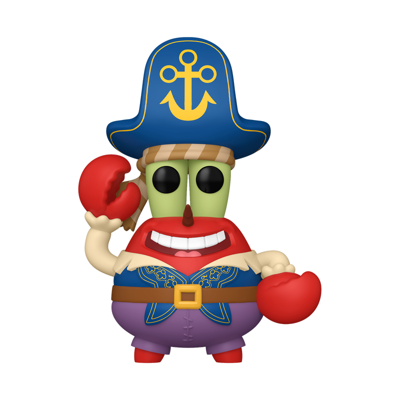Funko Nickelodeon SpongeBob SquarePants Mr. Krabs Pirate Pop! Vinyl Figure