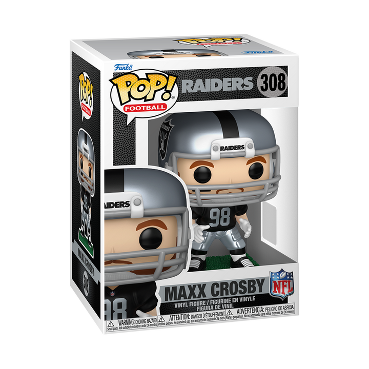 Funko NFL Las Vegas Raiders Maxx Crosby Pop! Vinyl Figure