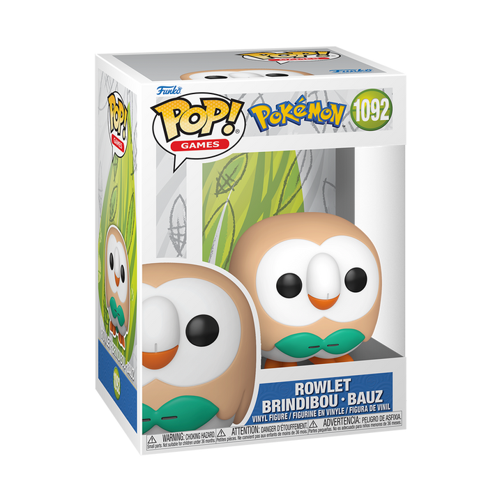 Funko Pokemon Rowlet Pop! Vinyl Figure