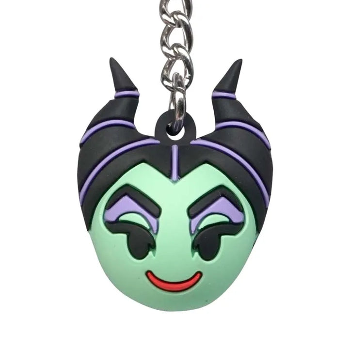 Disney Villains Maleficent Icon Ball Keychain