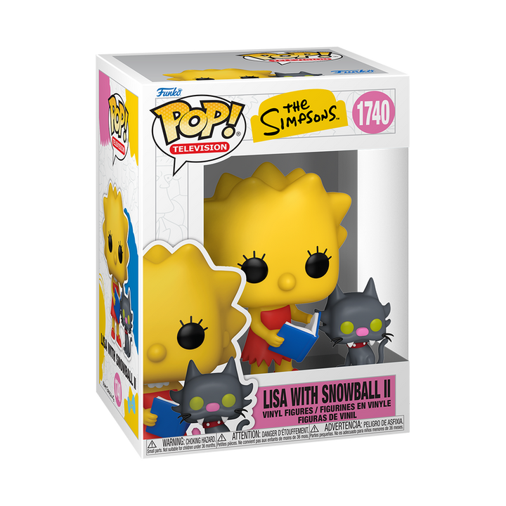 Funko The Simpsons Lisa w/Snowball II Pop! Vinyl Figure