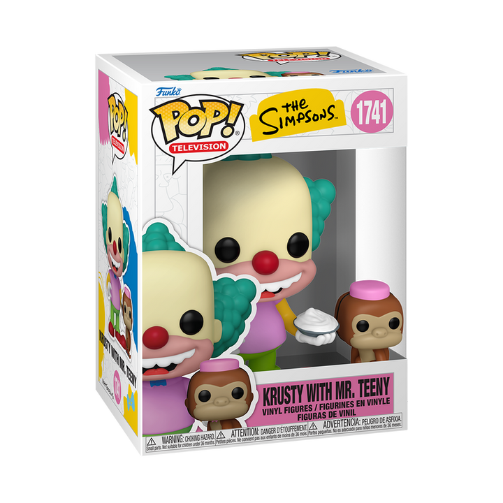 Funko The Simpsons Krusty w/Mr. Teeny Pop! Vinyl Figure