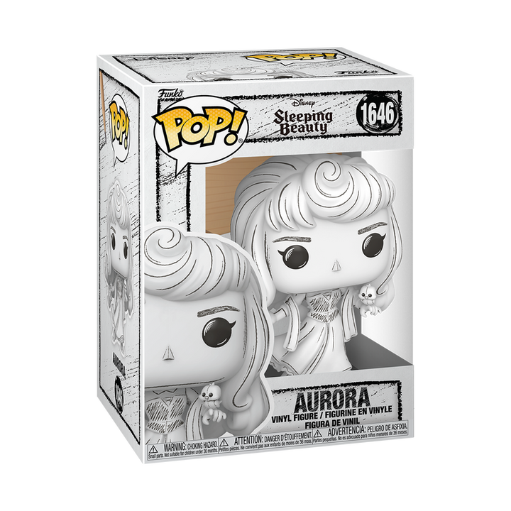 Funko Disney Sleeping Beauty Princess Aurora (Sketched Deco) Pop! Vinyl Figure
