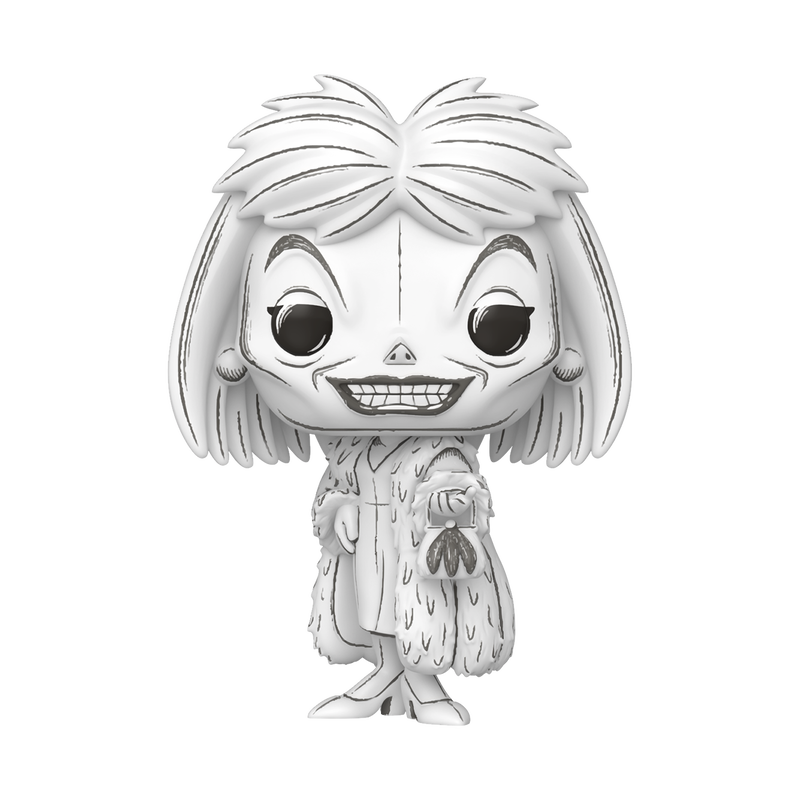 Funko Disney 101 Dalmatians Cruella de Vil (Sketched Deco) Pop! Vinyl Figure