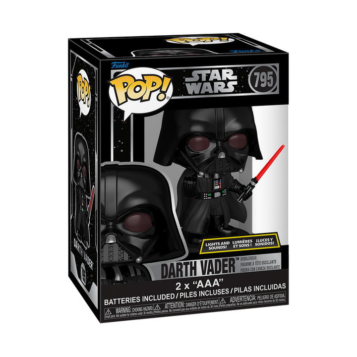 Funko Star Wars Darth Vader Lights and Sounds Pop! Vinyl Figure