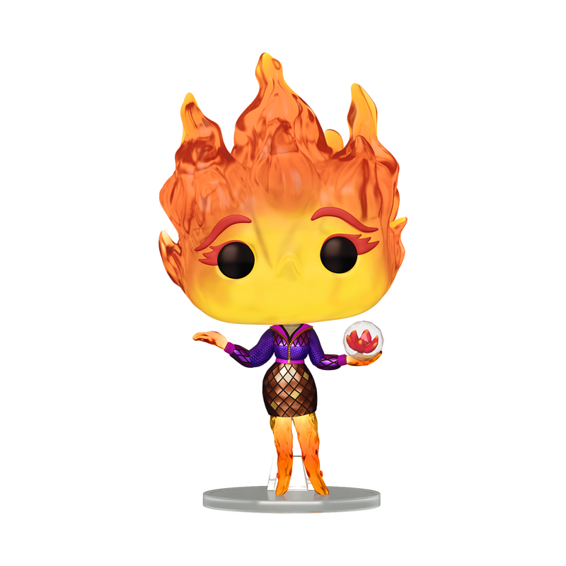 Funko Disney Pixar Elementals Ember Lumen w/Vivisteria Flower Pop! Vinyl Figure