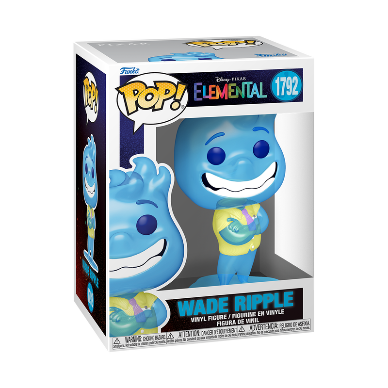 Funko Disney Pixar Elementals Wade Ripple (City Inspector) Pop! Vinyl Figure