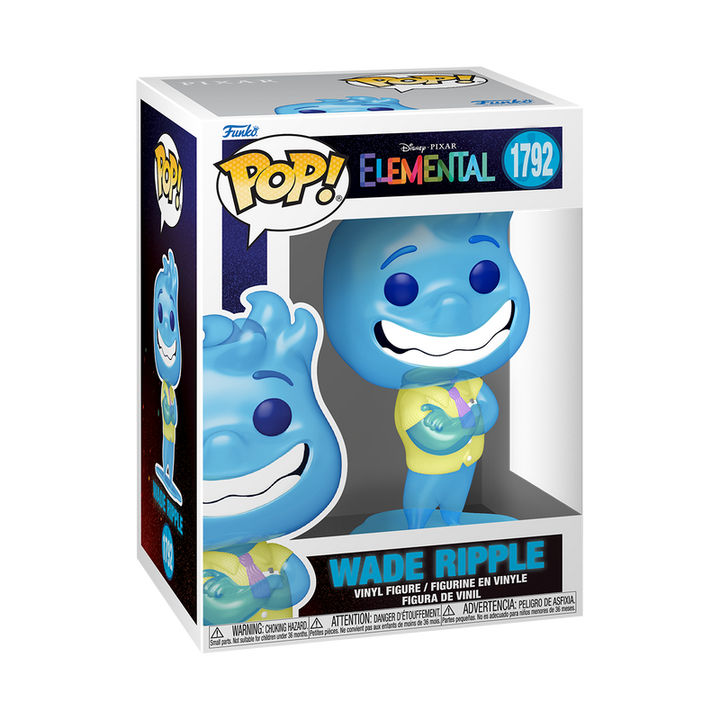 Funko Disney Pixar Elementals Wade Ripple (City Inspector) Pop! Vinyl Figure