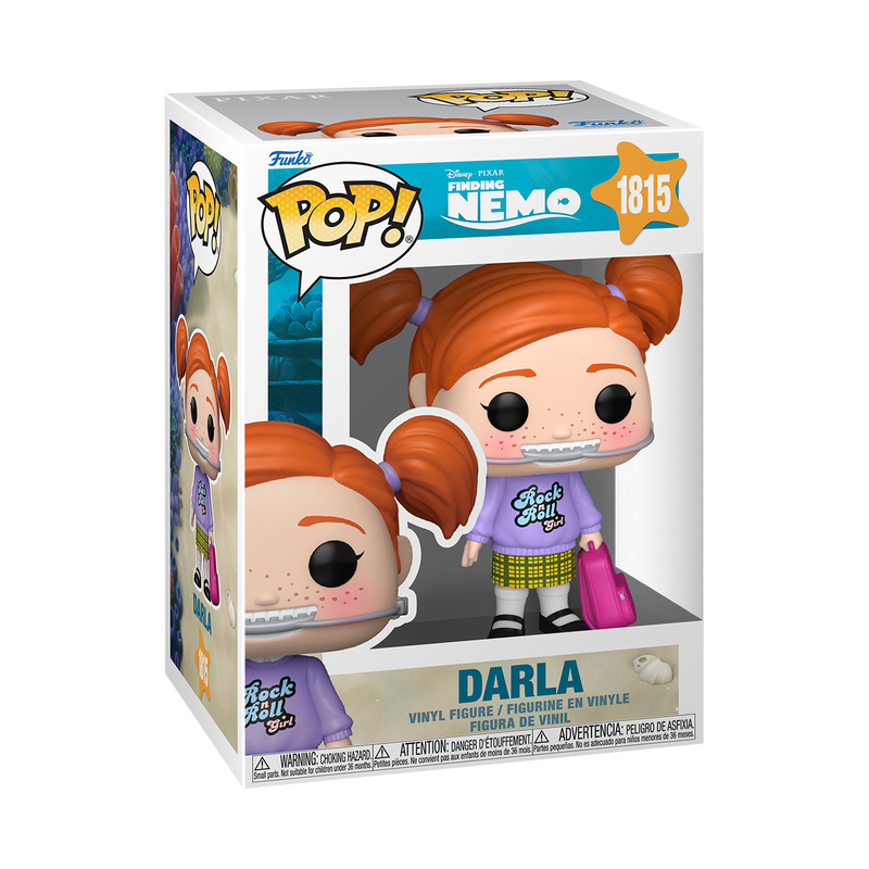 Funko Disney Pixar Finding Nemo Darla Sherman Pop! Vinyl Figure