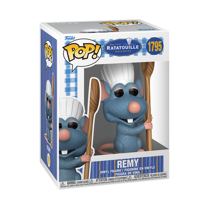 Funko Disney Pixar Ratatouille Remy w/Cooking Spoon Pop! Vinyl Figure