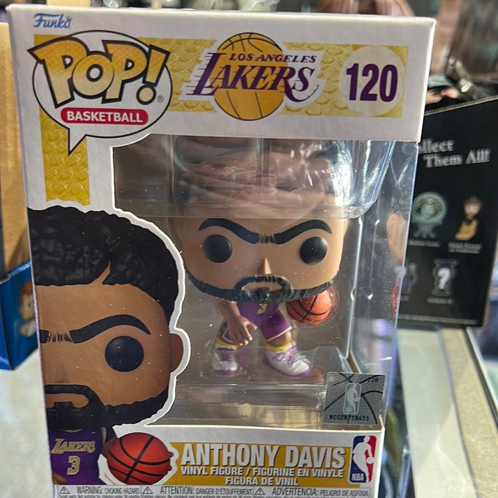 Funko Pop! NBA Lakers Anthony Davis Purple Jersey