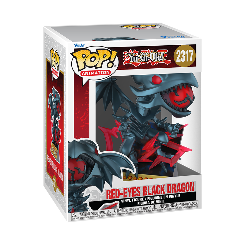 Funko Pop! Animation Red-Eyes Black Dragon packaging