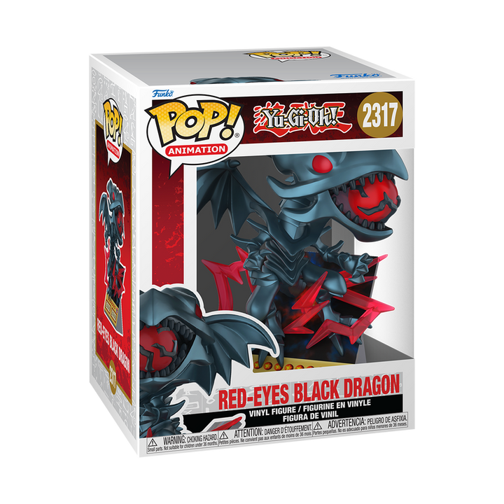 Funko Pop! Animation Red-Eyes Black Dragon packaging