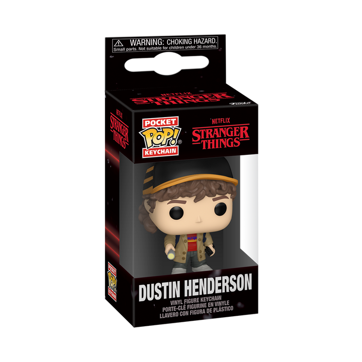 Funko Pocket Pop! Keychain Netflix Stranger Things Dustin Henderson