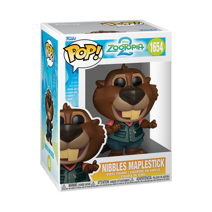 Funko Disney Zootopia 2 Nibble Maplestick Pop! Vinyl Figure