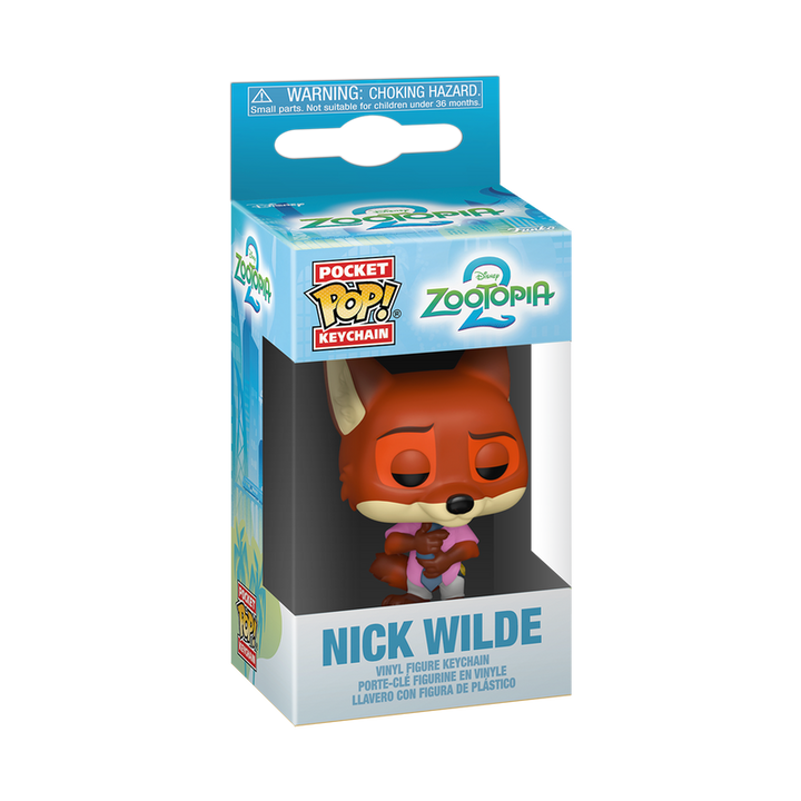 Funko Pocket Pop! Keychain Disney Zootopia 2 Nick Wilde