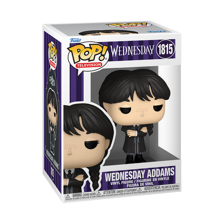 Funko Netflix Wednesday Addams (Black Coat) Pop! Vinyl Figure