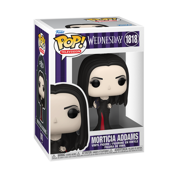 Funko Netflix Wednesday Morticia Addams with Book of Shadows Pop! Vinyl Figure