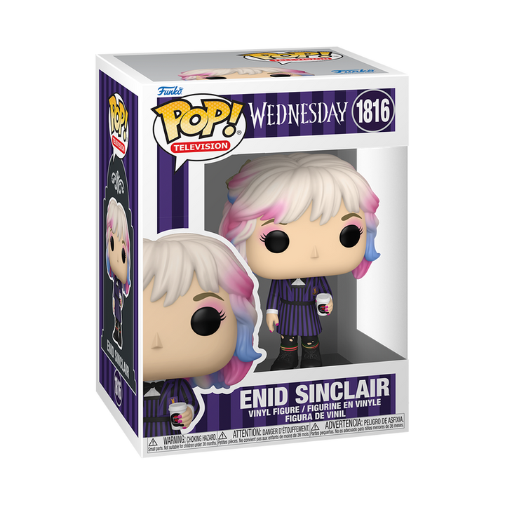 Funko Netflix Wednesday Enid Sinclair with Coffee Pop! Vinyl Figure