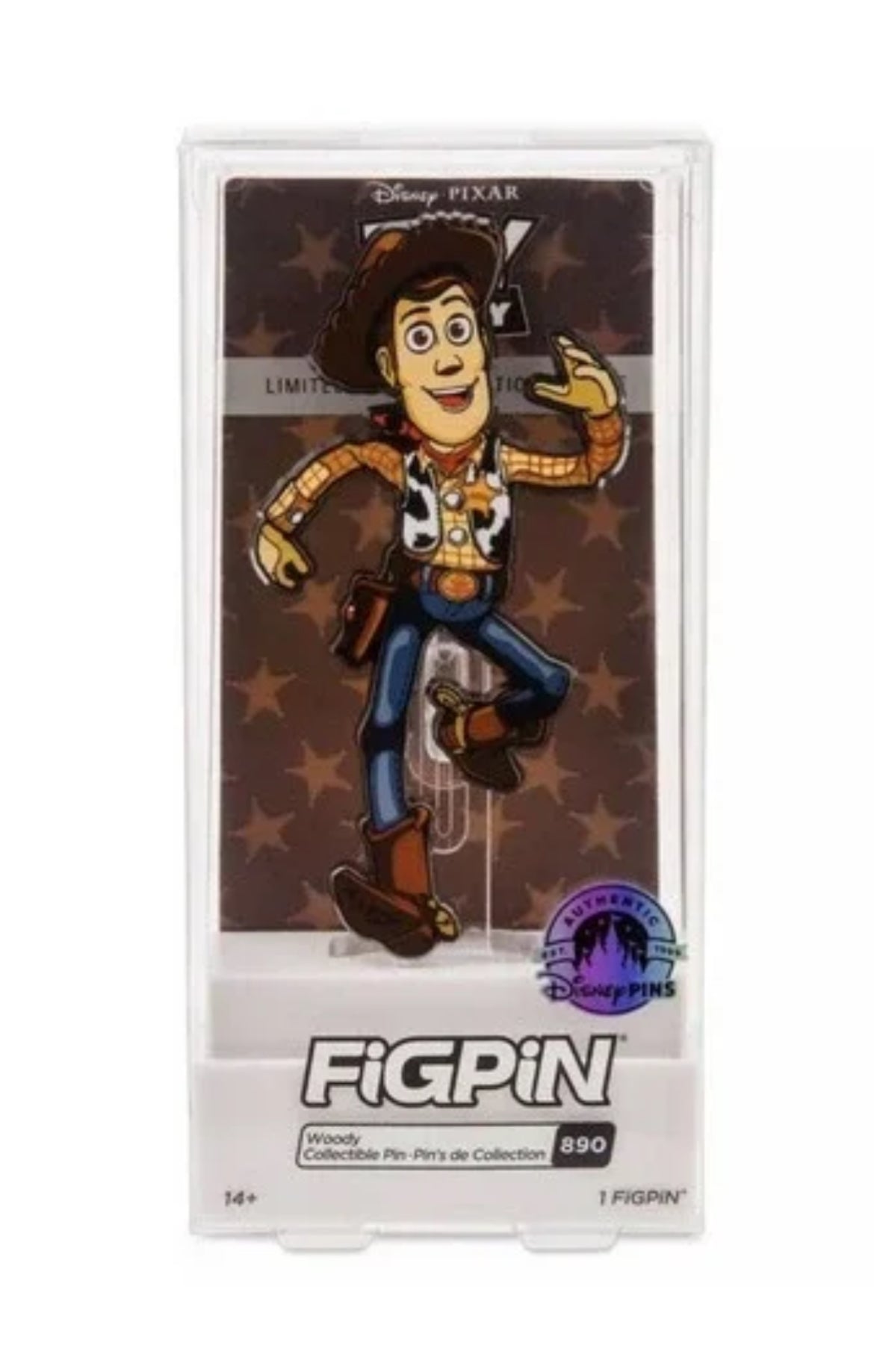 FiGPiN Disney Parks Pixar Toy Story Woody