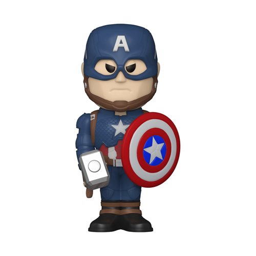 Funko Marvel Studios Avengers Endgame Captain America Vinyl Soda Figure Limited Edition