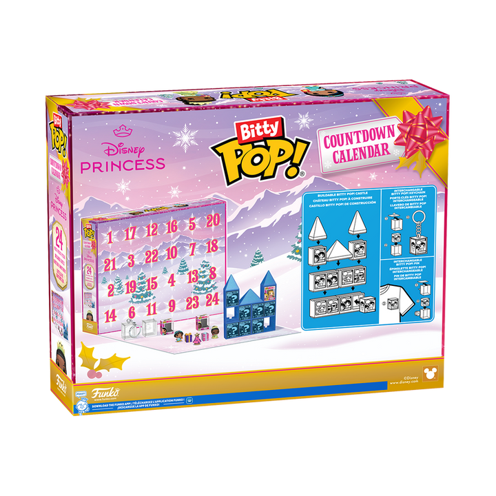Funko Disney Princess Holiday Advent Calendar Bitty Pop! Vinyl Figure