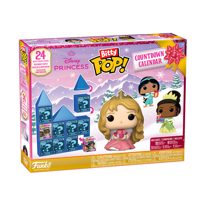 Funko Disney Princess Holiday Advent Calendar Bitty Pop! Vinyl Figure