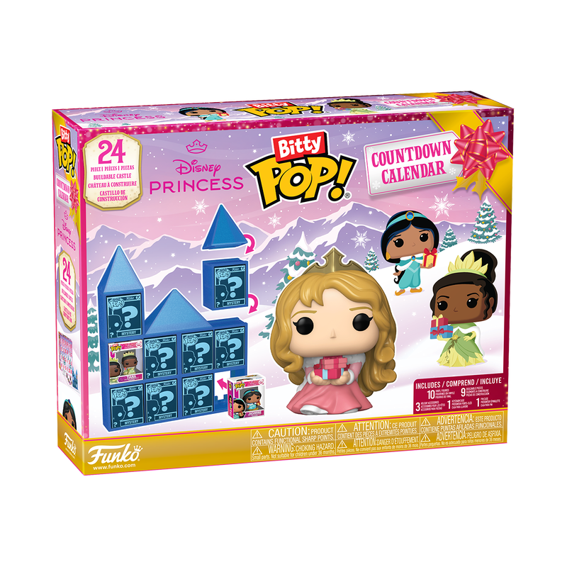 Disney - 奈ぁ☆ウィンターホリデーグッズ&お菓子 Funko Disney Princess Holiday Advent Calendar Bitty Pop! Vinyl